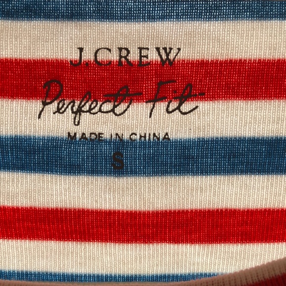 Red white & blue striped tee - Picture 2 of 3